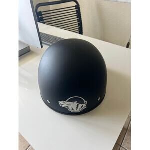 Street & Steel Mulholland Half Helmet, Matte Black (P)